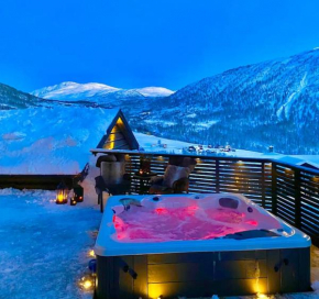 Large and luxurious family cabin in Myrkdalen